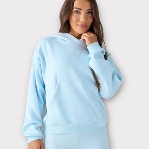 Fabletics Cozy Fleece Hoodie, Large, NWOT 
Iced Out/Snowflake